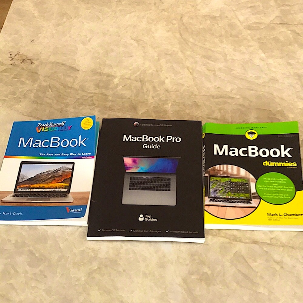 MacBook book bundle - Pro Guide, For Dummies, etc…